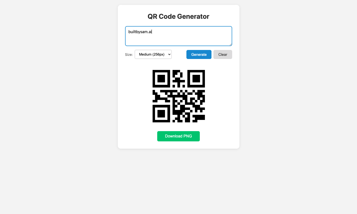 QR Generator